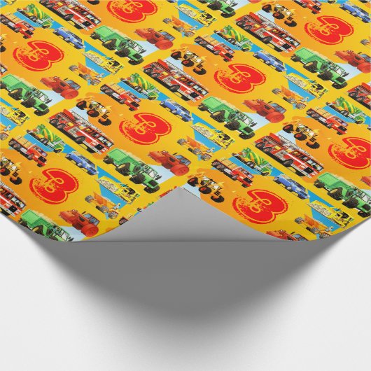 Gift van de Vrachtwagen van de Bouw van de Cadeaupapier (Hoek)