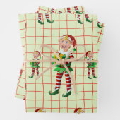 Gift van een Elf Inpakpapier Vel (In situ)