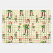 Gift van een Elf Inpakpapier Vel (Voorkant)