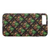 Gift van het Lot van de Fonkelingen van bloemen de Case-Mate iPhone Case (Achterkant (Horizontaal))