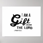 Gift van Lord, Black Font Poster (Voorkant)