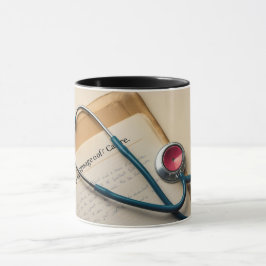 Gift van mededogen: Mok "De taal van de zorg"