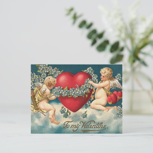 Gift van mijn hart briefkaart (Staand voorkant)