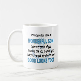 Gift van vader naar zoon. Wonderful Son Koffiemok