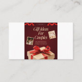 gift visitekaartje (Voorkant)