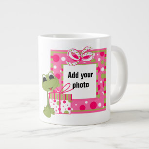 Gift (voeg je foto's en goodies toe) Jumbo-Mok Grote Koffiekop