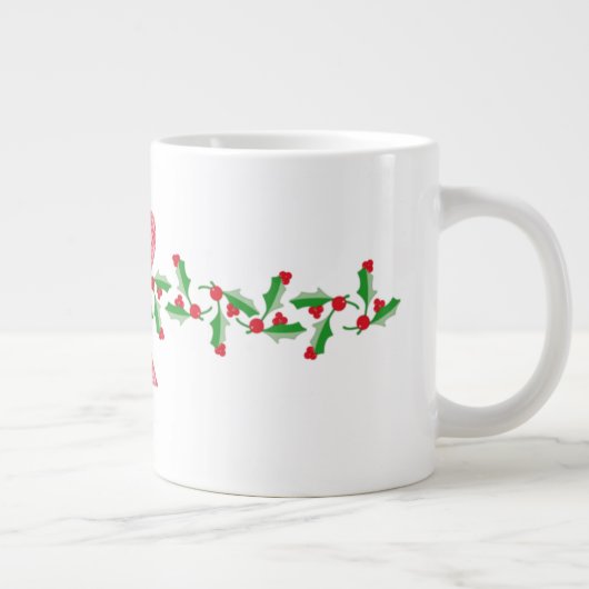 Gift (voeg je goodies toe) Jumbo-Mok Grote Koffiekop (Rechts)