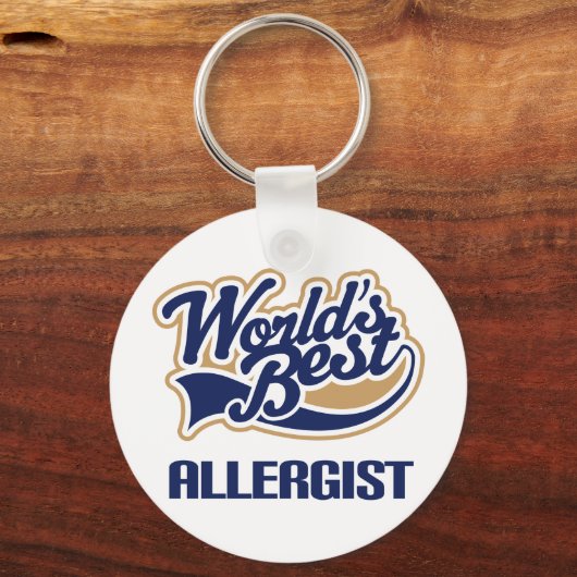 Gift voor allerergist sleutelhanger (Voorkant)