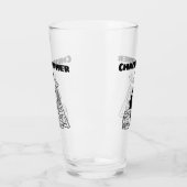 Gift voor een Bouwer met zijn Naam. Bouwer Glas (Links)