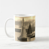 Gift voor een Sailor. Yachting Koffiemok (Links)