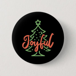 Gift voor feestelijke feestdagen voor feestdagen ronde button 5,7 cm