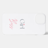 Gift voor Girl Boss Design-draagtas iPhone Hoesje (Achterkant horizontaal)