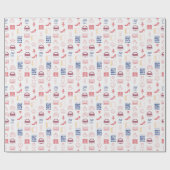 Gift voor JW zusters beste leven ooit Cadeaupapier (Vlak)