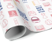 Gift voor JW zusters beste leven ooit Cadeaupapier (Rol Hoek)