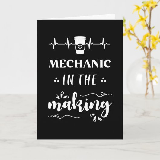 Gift voor mechanische training kaart (Gele Bloem)