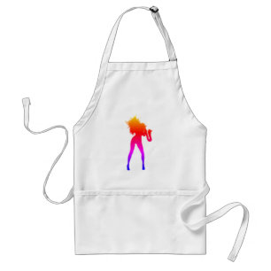 Gift voor saxophone Player Girl Schort