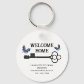 Gift voor sluiting van onroerend goed koper voorja sleutelhanger (Voorkant)