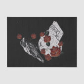 Gift-weefsel, Rozen en vellen Tissuepapier (Voorkant)