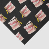 Gift-weefselpapier van de Dentist GraduPartij Tissuepapier (Detail)