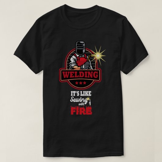 Gift Welder Profession Welder T-shirt (Design voorkant)