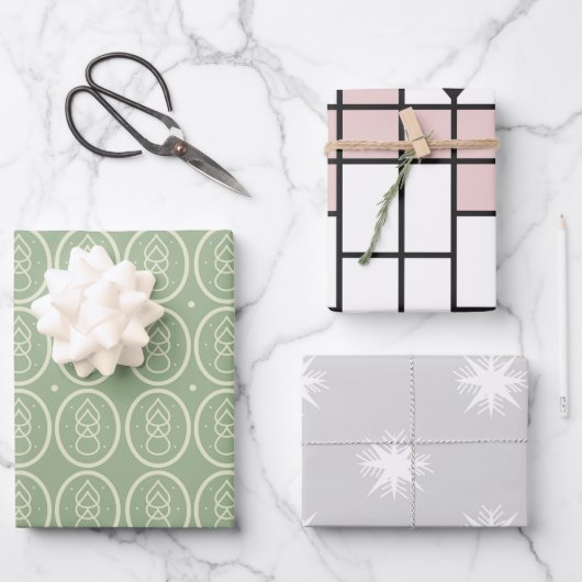 Gift Wrap 3 Stijlen, Deco, Nieuwe, Jugendheden Inpakpapier Vel (Voorkant)