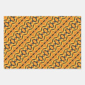 Gift Wrap Abstracte Monarch Wings Inpakpapier Vel (Voorkant)