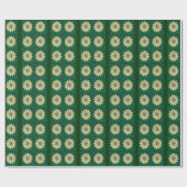 Gift Wrap - Afghan Daisy Cadeaupapier (Vlak)