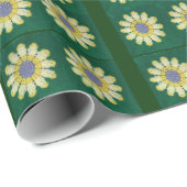 Gift Wrap - Afghan Daisy Cadeaupapier (Rol Hoek)