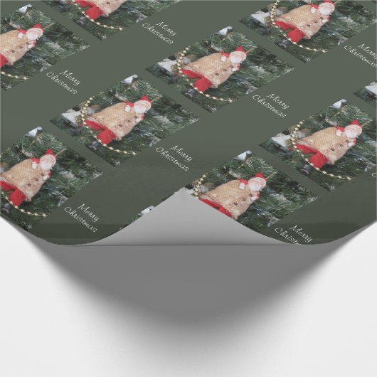 Gift Wrap - Antiek kerstsieraad Cadeaupapier (Hoek)