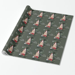 Gift Wrap - Antiek kerstsieraad Cadeaupapier