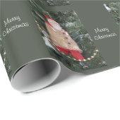 Gift Wrap - Antiek kerstsieraad Cadeaupapier (Rol Hoek)