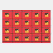 Gift Wrap - Bourbon Aficionado 3 Design Inpakpapier Vel (Voorkant 2)