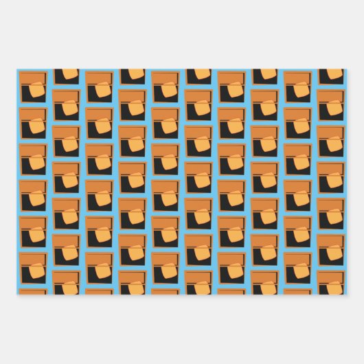 Gift Wrap - Bourbon Aficionado 3 Design Inpakpapier Vel (Voorkant)