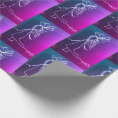 Gift Wrap - Chalk Girl Cadeaupapier (Hoek)