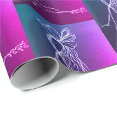 Gift Wrap - Chalk Girl Cadeaupapier (Rol Hoek)