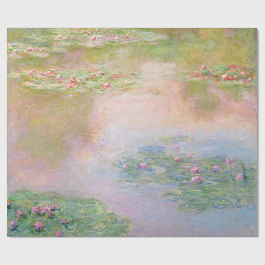 GIFT WRAP | Claude Monet Nymphéas Cadeaupapier (Vlak)
