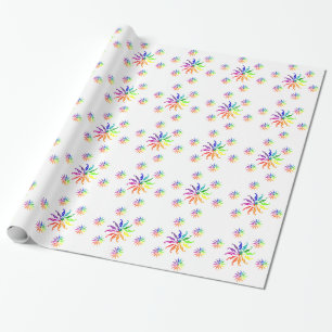 Gift Wrap - de Wielen van de Kleur Cadeaupapier