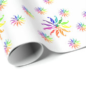 Gift Wrap - de Wielen van de Kleur Cadeaupapier (Rol Hoek)