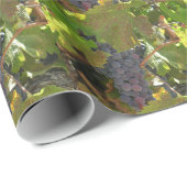 Gift Wrap - druiven op de wijnstok Cadeaupapier (Rol Hoek)