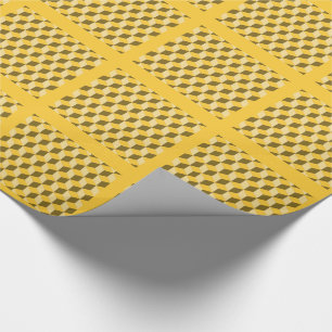 Gift Wrap - flarden van Drie Dimensionele Blokken Cadeaupapier