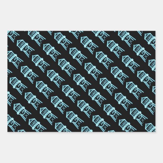 Gift wrap Gilbert Water Tower Inpakpapier Vel (Voorkant 2)