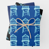 Gift wrap Gilbert Water Tower Inpakpapier Vel (In situ)