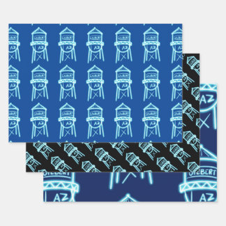 Gift wrap Gilbert Water Tower Inpakpapier Vel