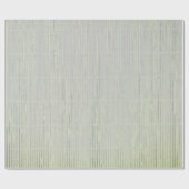 GIFT WRAP GRAY EN GROENE GEFUNSTE STRIPS CADEAUPAPIER (Vlak)