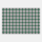 Gift Wrap in Groene, Witte en Zwarte HAMbyWG Inpakpapier Vel (Voorkant)