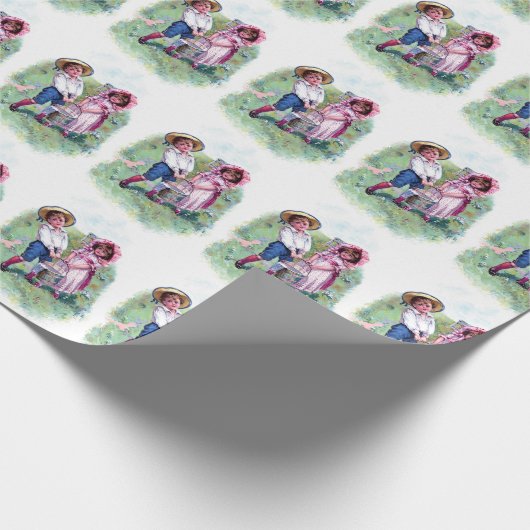 Gift Wrap - Jack en Jill Cadeaupapier (Hoek)