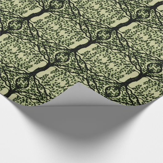 Gift Wrap - Kaleidoscopische boom Cadeaupapier (Hoek)