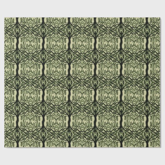 Gift Wrap - Kaleidoscopische boom Cadeaupapier (Vlak)