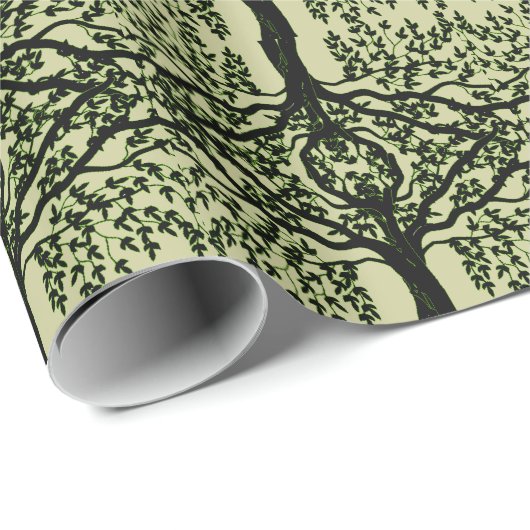 Gift Wrap - Kaleidoscopische boom Cadeaupapier (Rol Hoek)