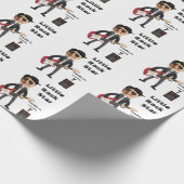 Gift Wrap Kinderen Guitar Birthday Cadeaupapier (Hoek)